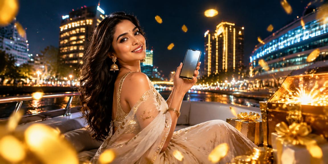 Player enjoying Andar Bahar game on mobile devices in Bengaluru
